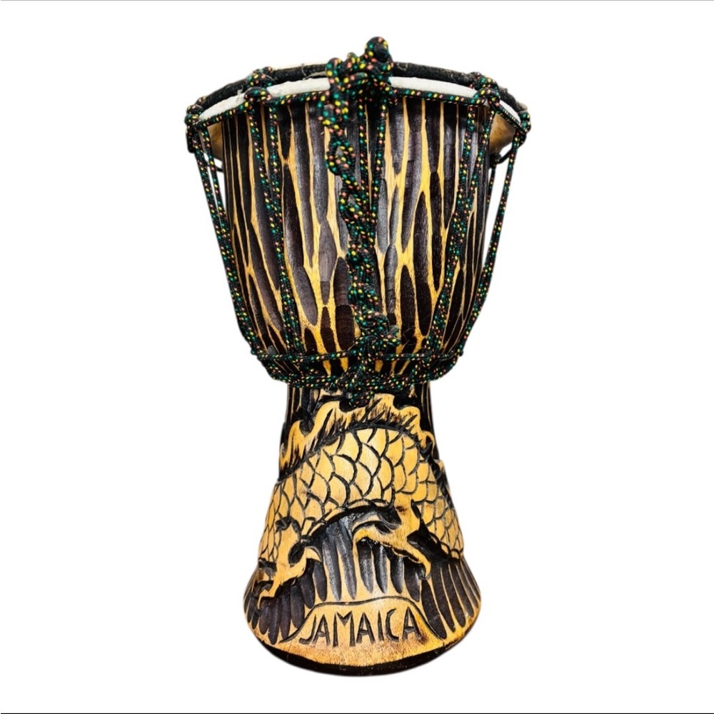 Handcrafted Jamaican Djembe Drum